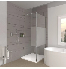 Неподвижная перегородка 90 см Veconi Korato KR73-90-04-19C1 Frost Line