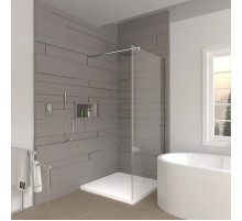 Неподвижная перегородка 90 см Veconi Korato KR74-90-01-19C2 прозрачное