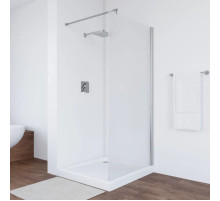 Неподвижная перегородка 86х189 см Vegas Glass EAF 86 08 10 сатин