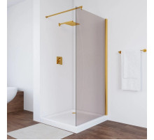 Неподвижная перегородка 86х189 см Vegas Glass EAF 86 09 05 бронза