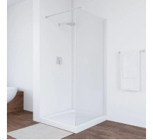 Неподвижная перегородка 96х189 см Vegas Glass EAF 96 01 10 сатин