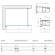 Приобрести Неподвижная перегородка 106х189 см Vegas Glass EAF 106 09 05 бронза в магазине сантехники Santeh-Crystal.ru
