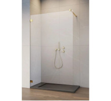 Неподвижная перегородка Radaway Essenza Pro Gold Walk-in 70 прозрачное