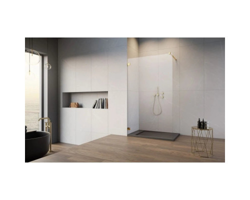 Заказать Неподвижная перегородка Radaway Essenza Pro Gold Walk-in 95 прозрачное в магазине сантехники Santeh-Crystal.ru