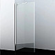 Купить Неподвижная перегородка 80 см WasserKRAFT Aller 10H06-RP80 Fixed прозрачное в магазине сантехники Santeh-Crystal.ru