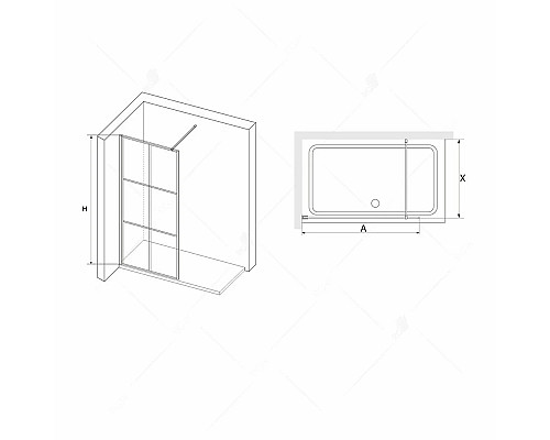 Santeh-Crystal.ru: Неподвижная перегородка 110 см RGW WA-011-B Walk-in 35101111-84 прозрачное Купить Неподвижная перегородка 110 см RGW WA-011-B Walk-in 35101111-84 прозрачное в магазине сантехники Santeh-Crystal.ru