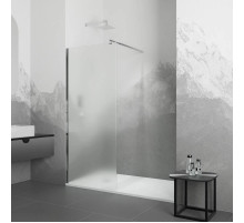 Неподвижная перегородка 100 см RGW WA-002 Walk-in 35100210-21 матовое