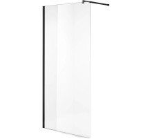 Неподвижная перегородка 90 см Niagara NG-683-90BLACK прозрачное