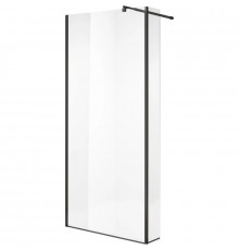 Неподвижная перегородка 90 см Niagara NG-684-90BLACK прозрачное