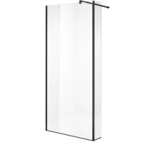 Неподвижная перегородка 120 см Niagara NG-684-12BLACK прозрачное