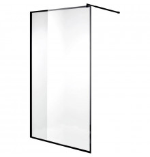 Неподвижная перегородка 90 см Niagara NG-687-90BLACK прозрачное