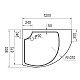 Приобрести Акриловый поддон 120x90 см Cezares TRAY-A-TRIUMPH-RH-120/90-15-W-L в магазине сантехники Santeh-Crystal.ru