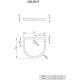 Заказать Акриловый поддон 100x90 см Radaway Delos P 4Z19035-03N в магазине сантехники Santeh-Crystal.ru