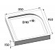 Купить Акриловый поддон 95x95 см BelBagno TRAY-BB-A-95-15-W в магазине сантехники Santeh-Crystal.ru