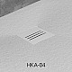 Заказать Поддон из литого мрамора 210x80 см Radaway Kyntos F White HKF21080-04 в магазине сантехники Santeh-Crystal.ru
