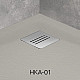 Приобрести Поддон из литого мрамора 90x90 см Radaway Kyntos A Cemento HKA9090-74 в магазине сантехники Santeh-Crystal.ru