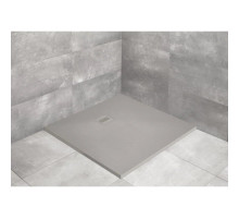 Поддон из литого мрамора 80x80 см Radaway Kyntos C Cemento HKC8080-74