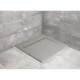 Заказать Поддон из литого мрамора 100x100 см Radaway Teos C Cemento HTC100100-74 в магазине сантехники Santeh-Crystal.ru