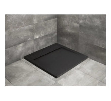Поддон из литого мрамора 80x80 см Radaway Teos C Black HTC8080-54