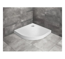 Акриловый поддон 80x80 см Radaway Doros A Compact Stone White SDRA8080-05-04S
