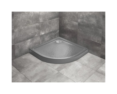 Приобрести Акриловый поддон 80x80 см Radaway Doros A Compact Stone Anthracite SDRA8080-05-64S в магазине сантехники Santeh-Crystal.ru