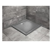 Акриловый поддон 90x90 см Radaway Doros C Stone Anthracite SDRC9090-01-64S