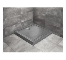 Акриловый поддон 80x80 см Radaway Doros C Compact Stone Anthracite SDRC8080-05-64S