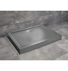 Акриловый поддон 90x80 см Radaway Doros D Compact Stone Anthracite SDRD9080-05-64S