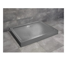 Акриловый поддон 100x80 см Radaway Doros D Compact Stone Anthracite SDRD1080-05-64S