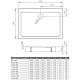 Приобрести Акриловый поддон 120x80 см Radaway Doros D Compact Stone Anthracite SDRD1210-05-64S в магазине сантехники Santeh-Crystal.ru