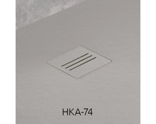 Приобрести Поддон из литого мрамора 130x90 см Radaway Kyntos F Cemento HKF13090-74 в магазине сантехники Santeh-Crystal.ru