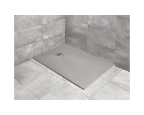 Заказать Поддон из литого мрамора 140x80 см Radaway Kyntos F Cemento HKF14080-74 в магазине сантехники Santeh-Crystal.ru