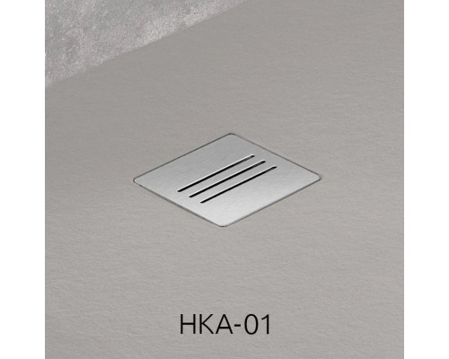 Заказать Поддон из литого мрамора 140x80 см Radaway Kyntos F Cemento HKF14080-74 в магазине сантехники Santeh-Crystal.ru