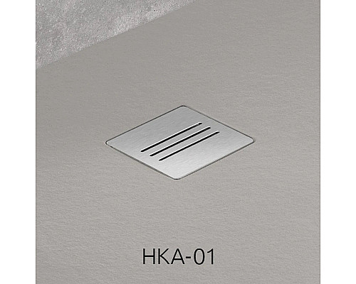 Заказать Поддон из литого мрамора 180x80 см Radaway Kyntos F Cemento HKF18080-74 в магазине сантехники Santeh-Crystal.ru