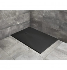 Поддон из литого мрамора 140x70 см Radaway Kyntos F Black HKF14070-54