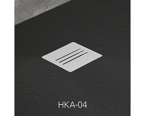 Купить Поддон из литого мрамора 160x100 см Radaway Kyntos F Black HKF160100-54 в магазине сантехники Santeh-Crystal.ru