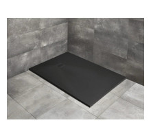 Поддон из литого мрамора 210x80 см Radaway Kyntos F Black HKF21080-54