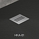 Заказать Поддон из литого мрамора 210x80 см Radaway Kyntos F Black HKF21080-54 в магазине сантехники Santeh-Crystal.ru