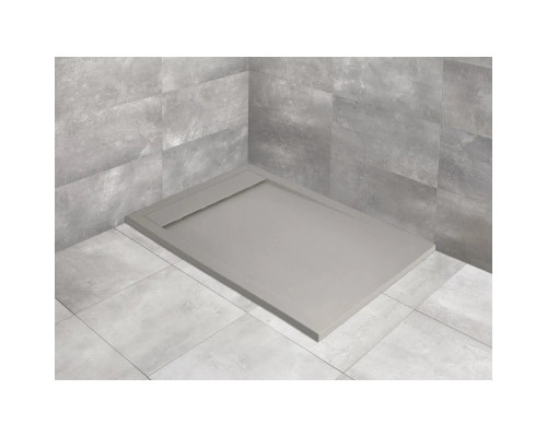 Купить Поддон из литого мрамора 120x100 см Radaway Teos F Cemento HTF120100-74 в магазине сантехники Santeh-Crystal.ru