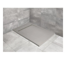 Поддон из литого мрамора 140x80 см Radaway Teos F Cemento HTF14080-74