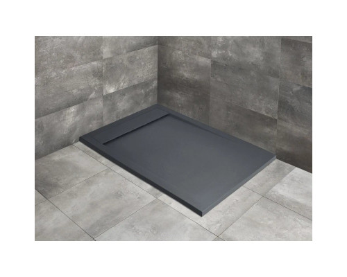 Приобрести Поддон из литого мрамора 90x80 см Radaway Teos F Anthracite HTF9080-64 в магазине сантехники Santeh-Crystal.ru