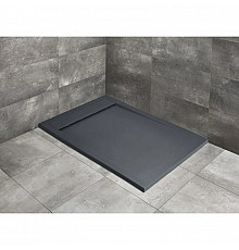 Поддон из литого мрамора 160x80 см Radaway Teos F Anthracite HTF16080-64