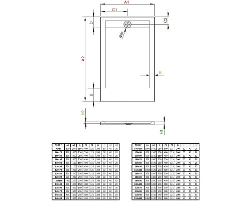 Santeh-Crystal.ru: Поддон из литого мрамора 210x90 см Radaway Teos F Anthracite HTF21090-64 Купить Поддон из литого мрамора 210x90 см Radaway Teos F Anthracite HTF21090-64 в магазине сантехники Santeh-Crystal.ru