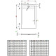 Купить Поддон из литого мрамора 210x90 см Radaway Teos F Anthracite HTF21090-64 в магазине сантехники Santeh-Crystal.ru