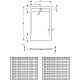 Приобрести Поддон из литого мрамора 210x80 см Radaway Teos F Black HTF21080-54 в магазине сантехники Santeh-Crystal.ru