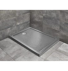 Акриловый поддон 120x90 см Radaway Doros F Stone Anthracite SDRF1290-01-64S