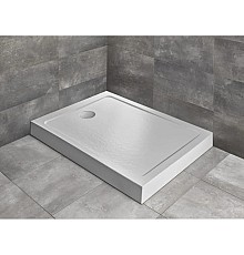 Акриловый поддон 100x70 см Radaway Doros F Compact Stone White SDRFP1070-05-04S