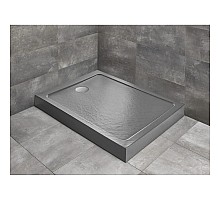 Акриловый поддон 100x70 см Radaway Doros F Compact Stone Anthracite SDRFP1070-05-64S