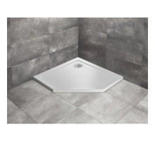 Акриловый поддон 100x100 см Radaway Doros PT Stone White SDRPT1010-01-04S