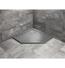 Акриловый поддон 100x100 см Radaway Doros PT Stone Anthracite SDRPT1010-01-64S